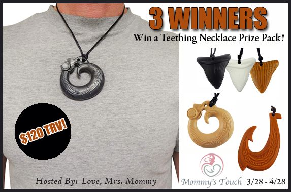 mommy's touch teething necklace