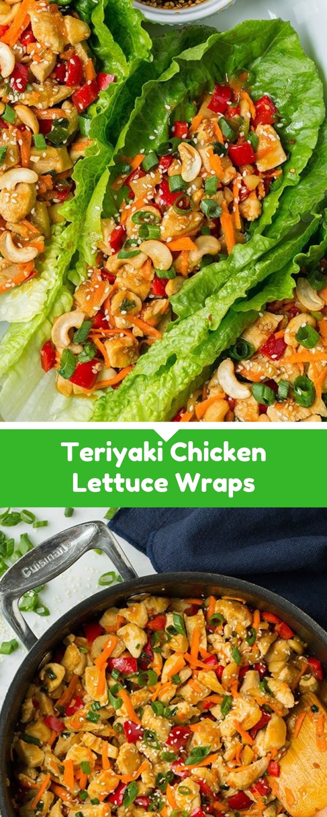 Teriyaki Chicken Lettuce Wraps Delicious My Food