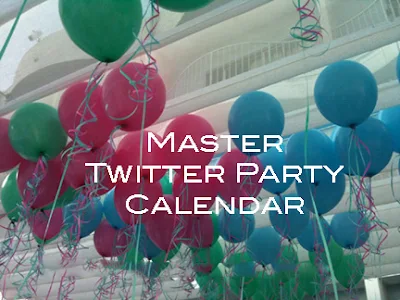 Twitter Party Calendar with Prizes