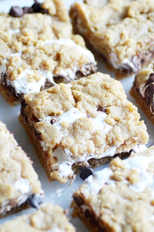 S’mores Cookie Bars unique recipes