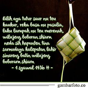 Ucapan Selamat Idul Fitri Bahasa Sunda Halus