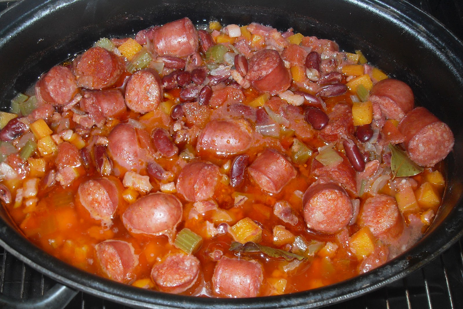 Sanna´s Hexenküche: Rote Bohnen mit Reis (Monday Red Beans &amp; Rice)