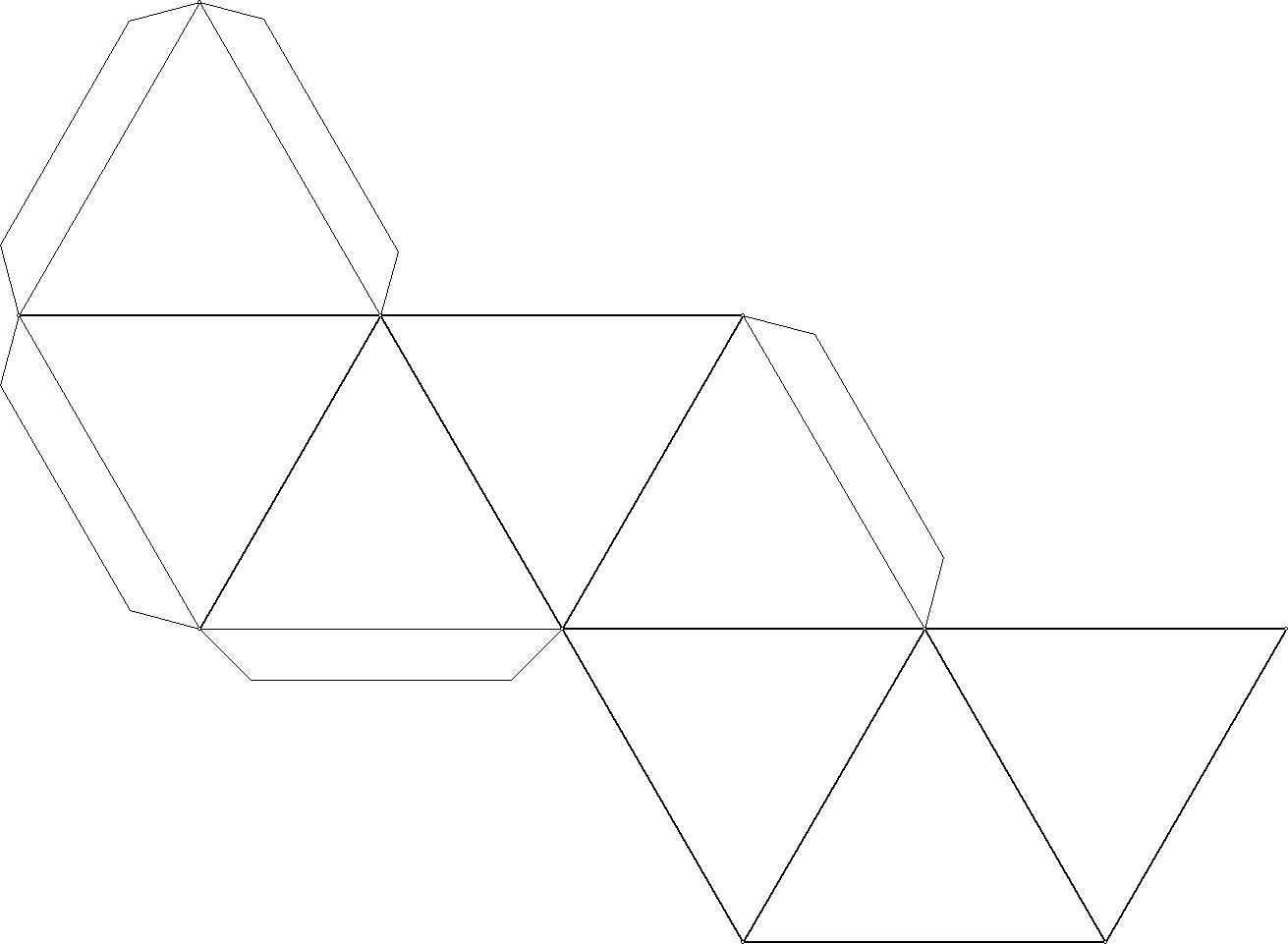 Модель октаэдра. Развертка правильного октаэдра. Октаэдр развертка для склеивания. Развертка правильного икосаэдра. Развертка многогранника октаэдр.
