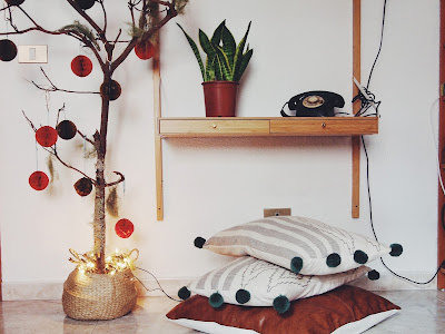 hacer un árbol de navidad original en casa y de estilo nórdico