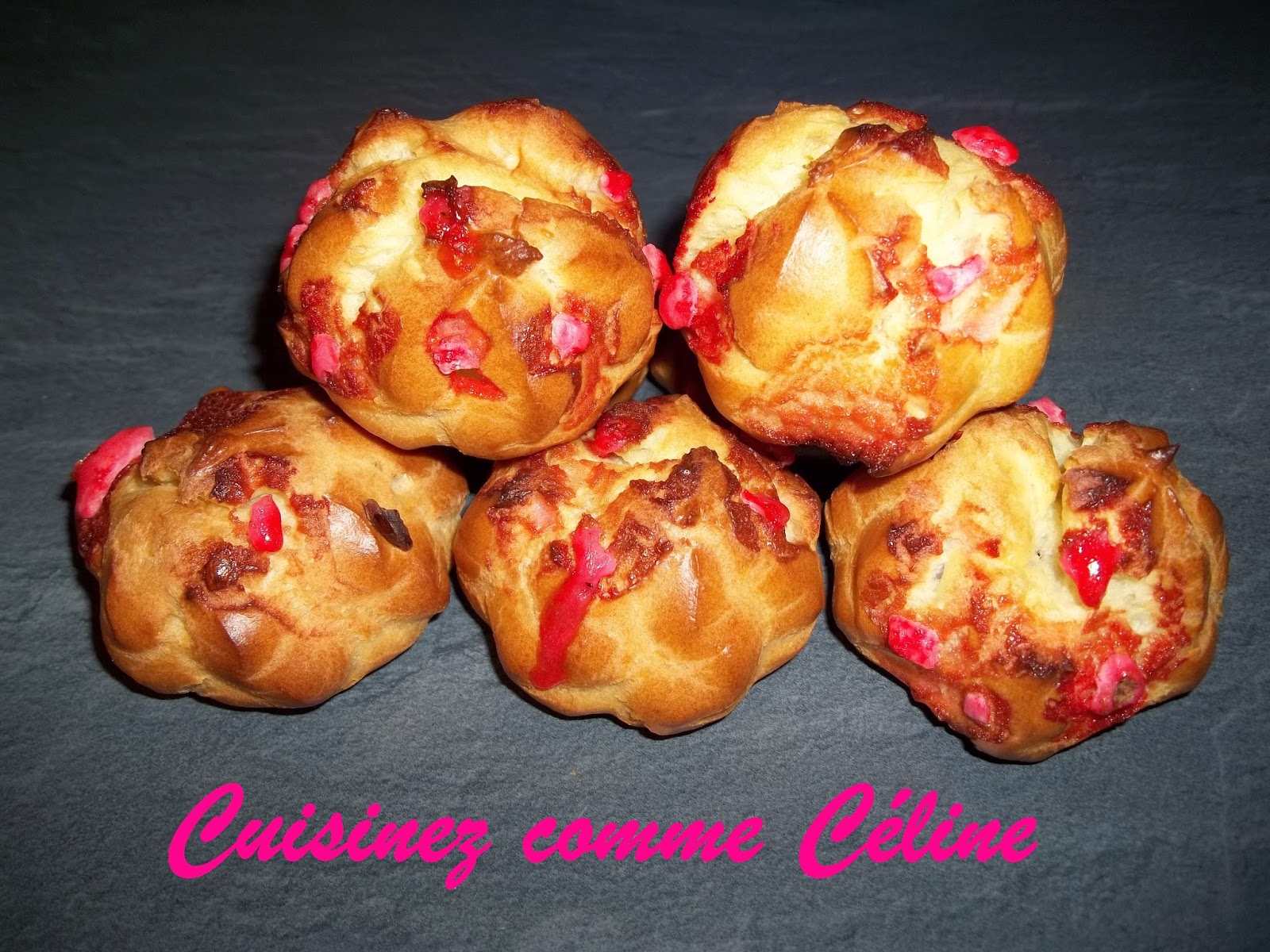 http://cuisinezcommeceline.blogspot.fr/2015/03/chouquettes-praline-rose.html