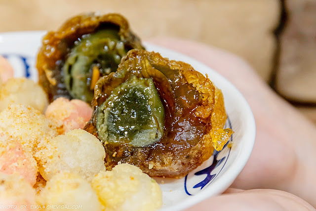 饗炸炸物食堂北屯總店新開幕！獨門醬料蒜香好涮嘴，炸湯圓、炸皮蛋、炸湯翅超人氣！