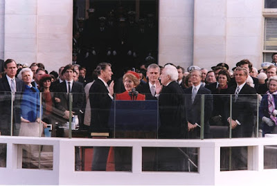 President Reagan Inaugural Day