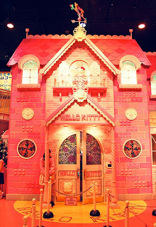 Hello Kitty house building
