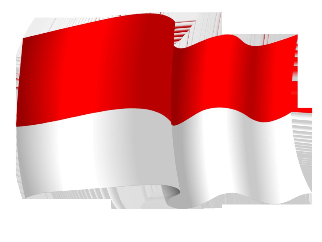 Gambar Kartun  Bendera  Indonesia bonus