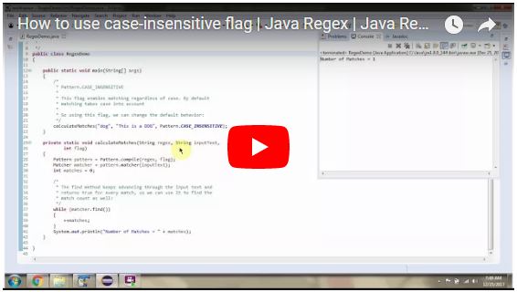 Java Pattern Regex Case Insensitive | java ee how to use case insensitive flag java regex Java Pattern Regex Case Insensitive | java ee how to use case insensitive flag java regex