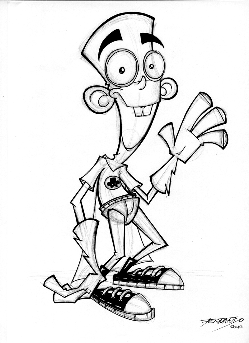 Desenhos do Fanboy e Chumchum para Colorir