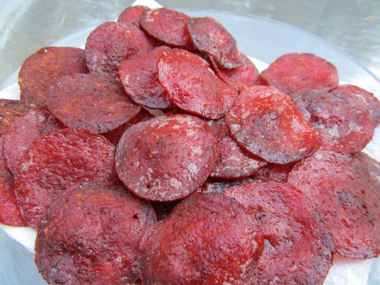 COOK WITH SUSAN Pepperoni Chips