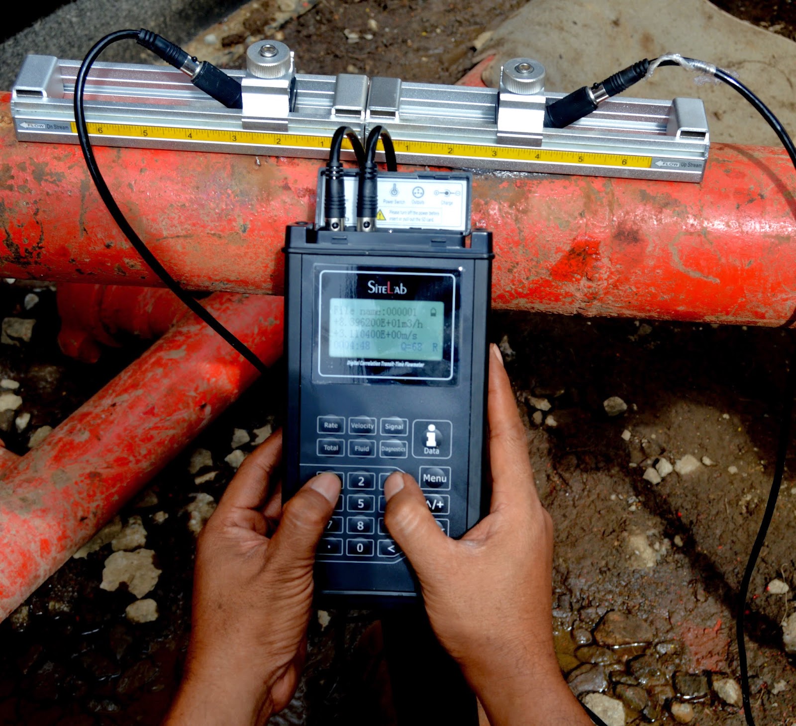 Portable Flow Meters Flow Meter Indonesia Flow meter air, flowmeter