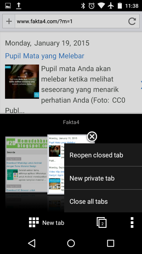 Update Opera Mini Android v8 dengan Tampilan Baru FINAL