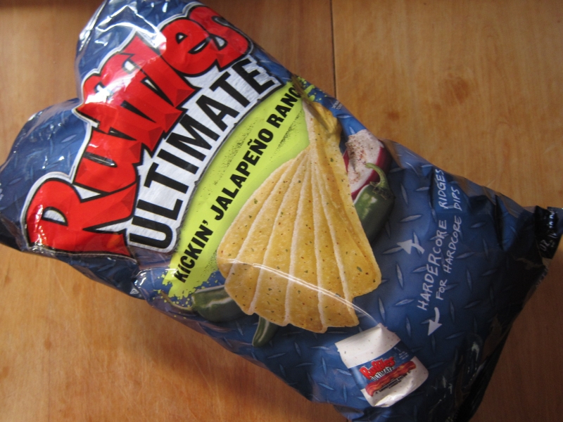 Review Ruffles Ultimate Kickin' Jalapeno Ranch Chips