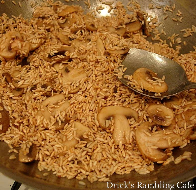 Mushroom Brown Rice