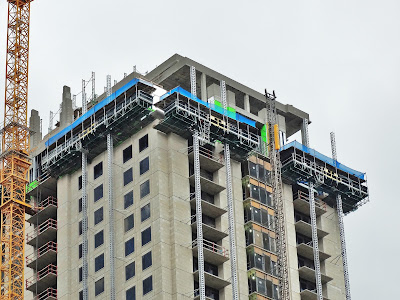 Top of Market Square Tower (under construction in Downtown Houston) Top of Market Square Tower (under construction in Downtown Houston)