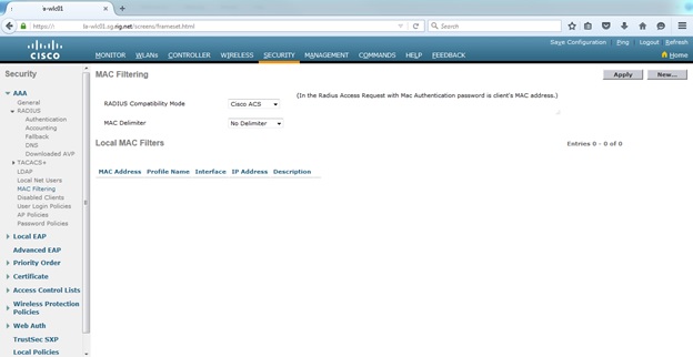 ip mac binding cisco wlc