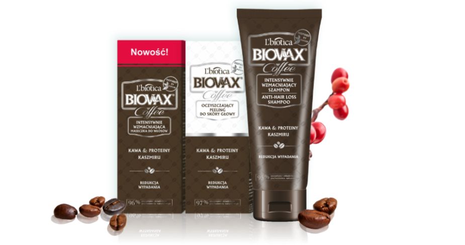 Wygraj zestaw kosmetyków do włosów z serii BIOVAX Coffee Konkurs