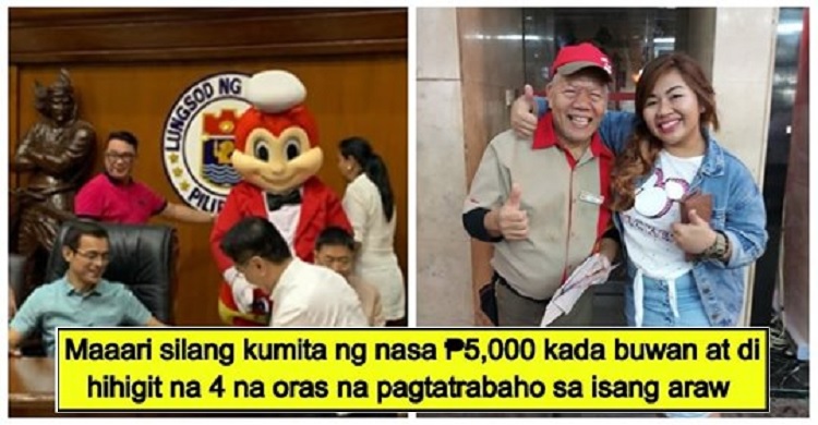 Jollibee, kinumpirma na ang pag-hire sa mga senior citizens at PWD sa Maynila