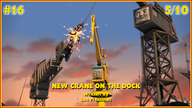 thomas and friends new crane on the dock