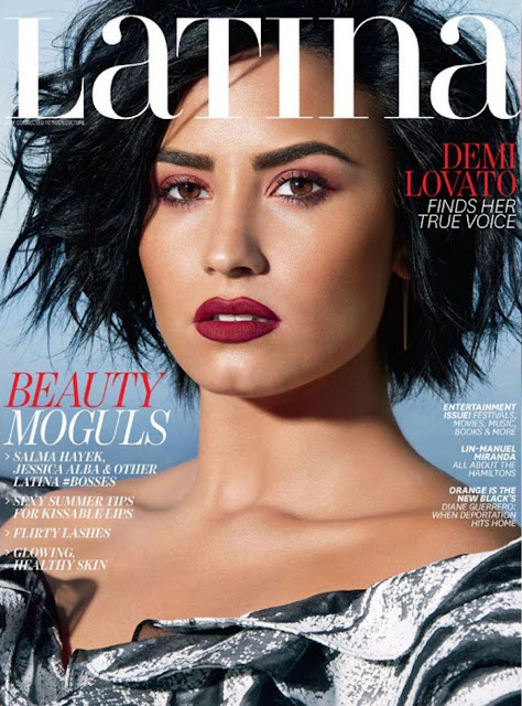 Beauty Mags: Demi Lovato | Latina US June / July 2016