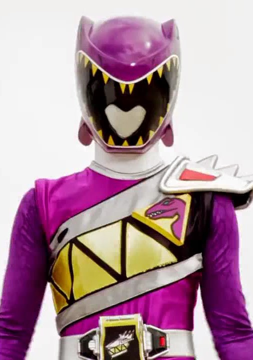 Purple Ranger In Dino Charge.