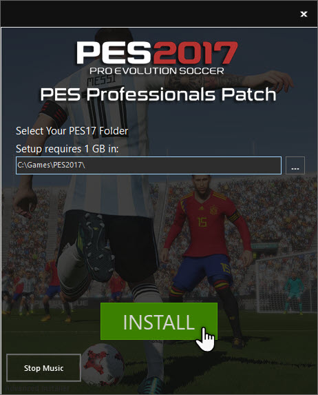 تحديث جديد (الابديت الاول)  PES Professionals Patch 2017 V4.1   باخر التحديثات والاضافات لكأس العالم + طريقة التركيب بالصور V4.1-Install-2