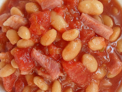 pot instant dry cooker pressure quick northern bean soup ham tomatoes stewed