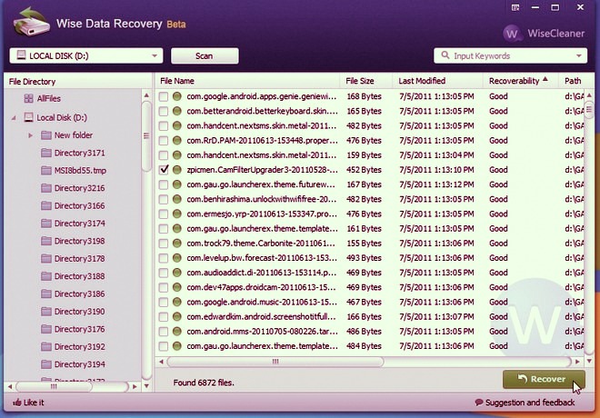 wise recovery data wise recovery data