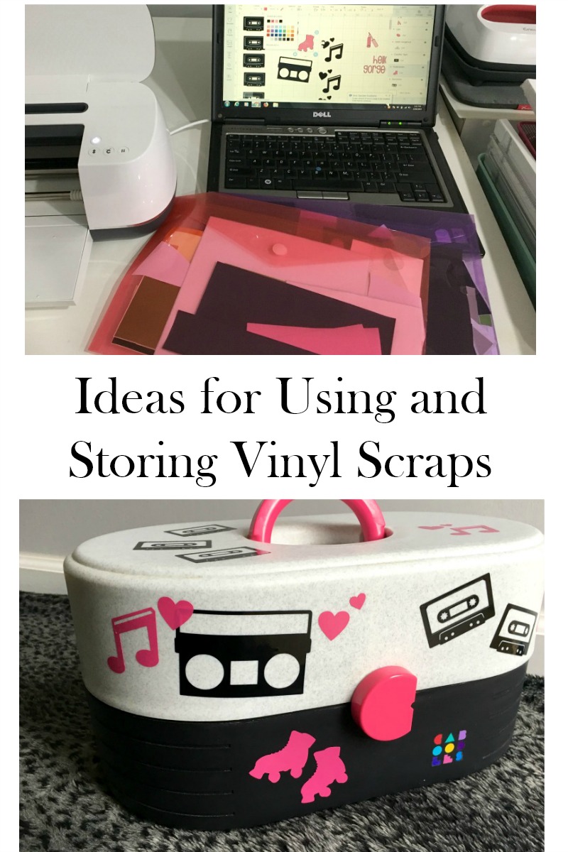 Real Girl's Realm How to Use and Store Vinyl Scraps