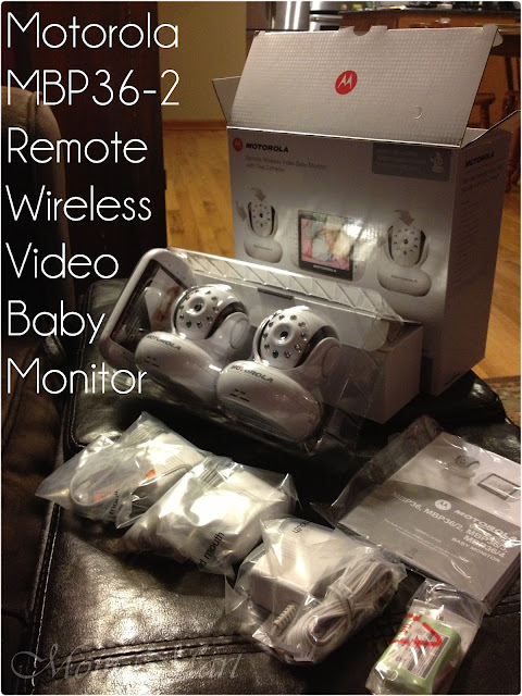 Motorola MBP36-2 Remote Wireless Video Baby Monitor