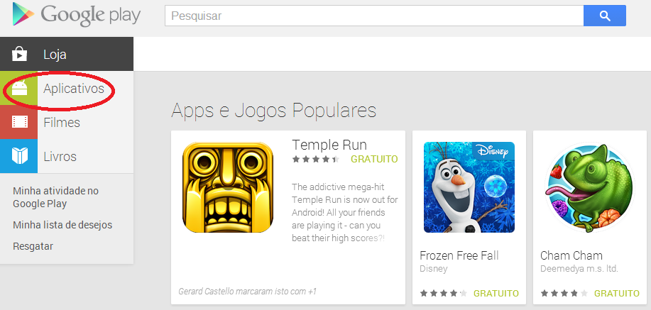 Recuperar jogos deletados no Android