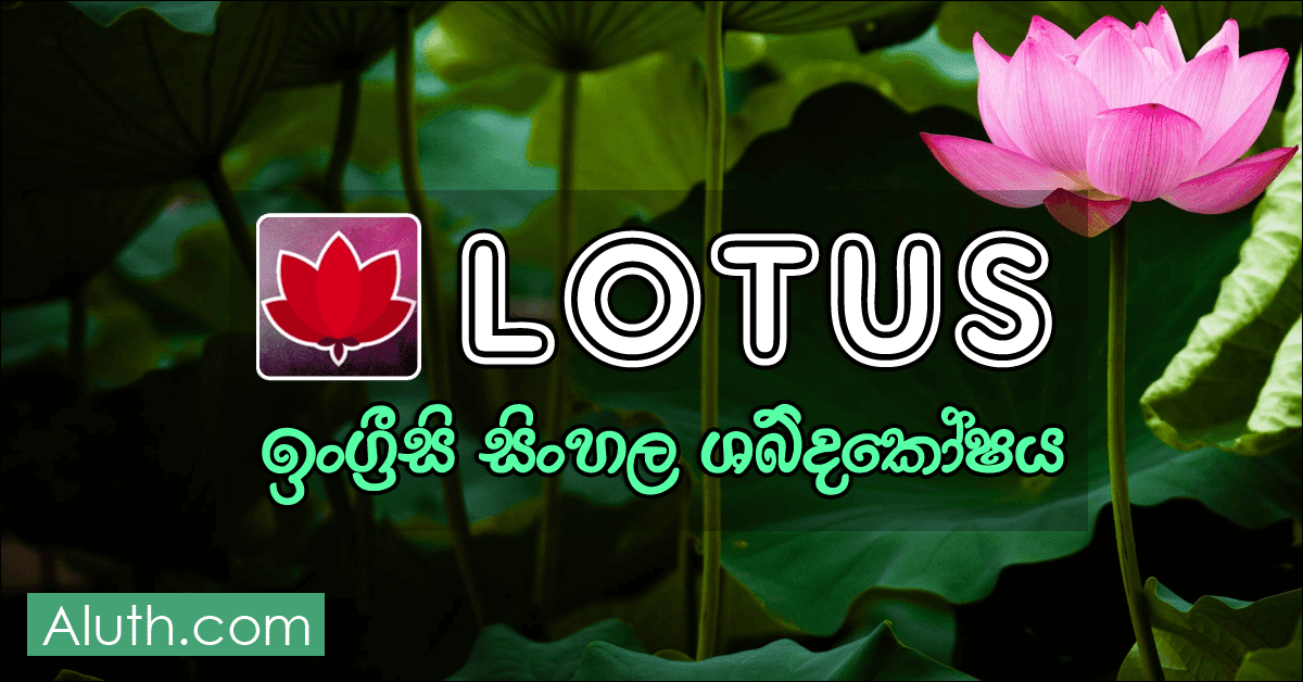 ලිනක්ස් සහ වින්ඩෝස් පරිගණක සඳහා අලුත්ම Lotus Dictionary මෘදුකාංගය. ලිනක්ස් මෙහෙයුම් පද්ධතිය සඳහා නිර්මාණය වූ පළමු ඉංග්රීසි සිංහල ශබ්ද කෝෂය අපි ඔබට පෙර ලිපියකින් ගෙන ආවා මතක ඇති.ඔන්න දැන් එහි නවතම සංස්කරණය නිකුත්වී තිබෙනවා. මෙහි පෙර මෘදුකාංගයේ පැවති අඩුපාඩුකම් නිවැරදිකර එමෙන්ම වින්ඩෝස් මෙහෙයුම් පද්ධතිය සඳහාද ක්රියාත්මක වෙන සංස්කරණයක් නිර්මාණයකර තිබෙනවා.
