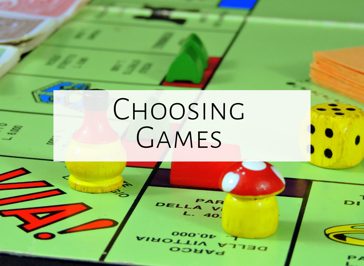 Choosing games and activities Mrs. Miracle's Music Room Music