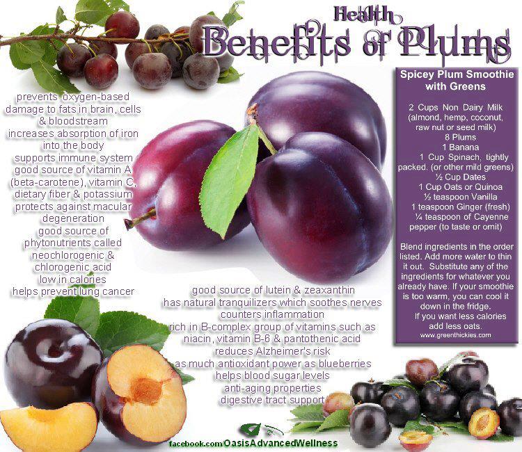E2Eprofessional Health Benefits of Plums