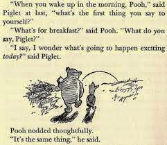 take time for a pooh break
