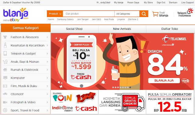 Pengalaman Belanja di Toko Online Ebay Versi Indonesia