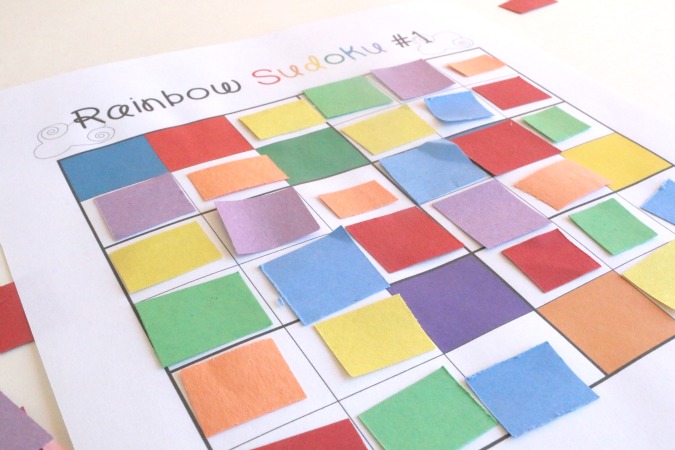 Color Sudoku Brain Game Challenge for Kids