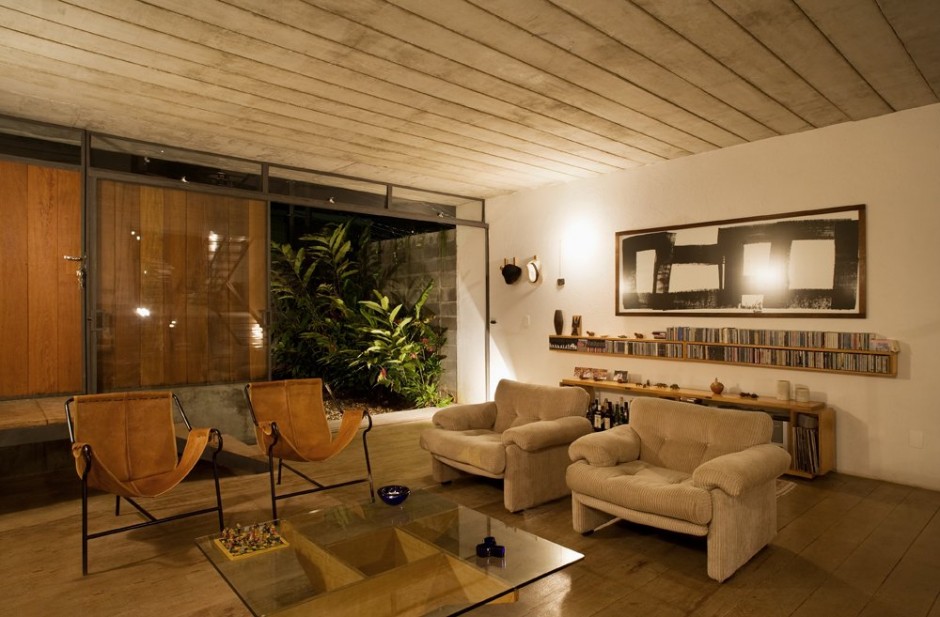 Самые красивые дома в мире: Дом с прозрачными стенами в Бразилии
