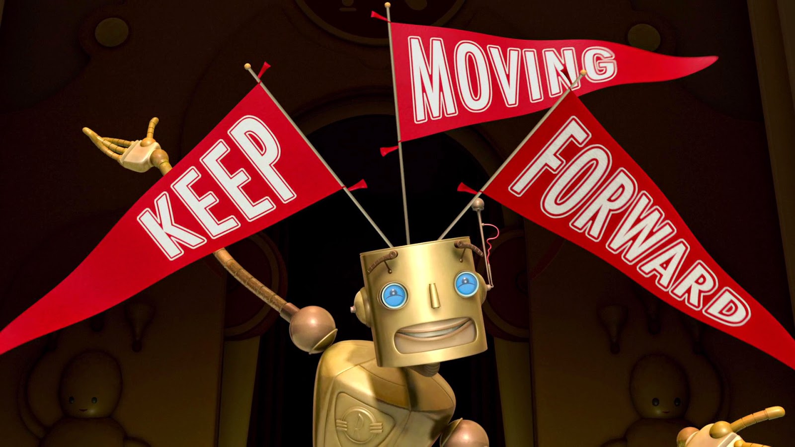 DanDanShrimp Keep Moving Forward Meet the Robinsons