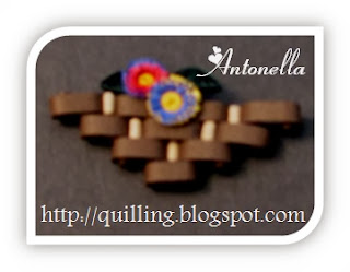Antonella's free quilled autumn flowers
