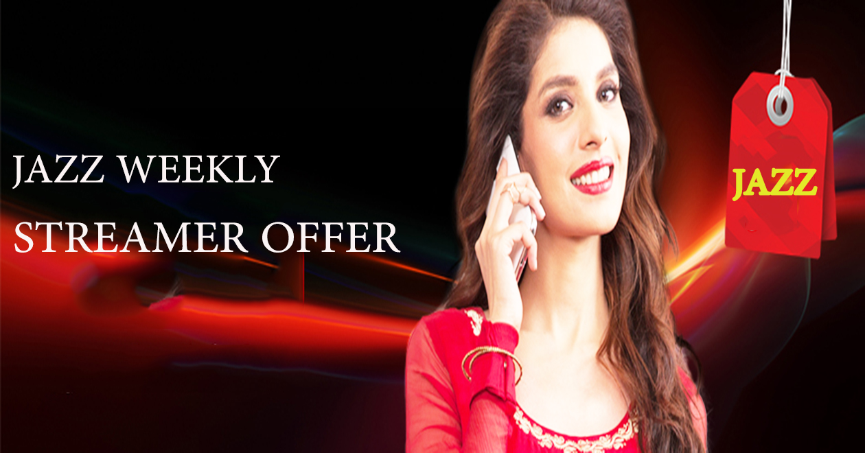 Jazz Weekly Streamer Offer Mobile Packages