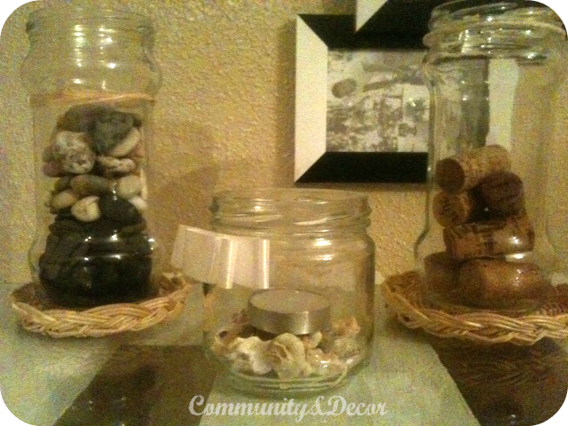 Decorar y transformar frascos y botes de cristal