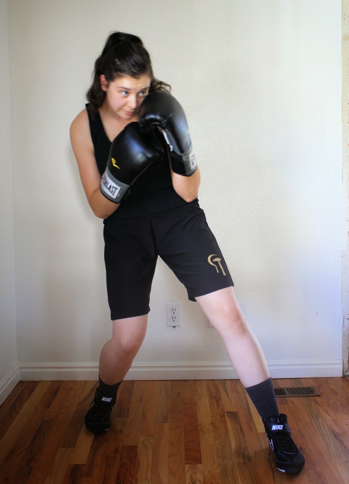 nike boxing shorts womens