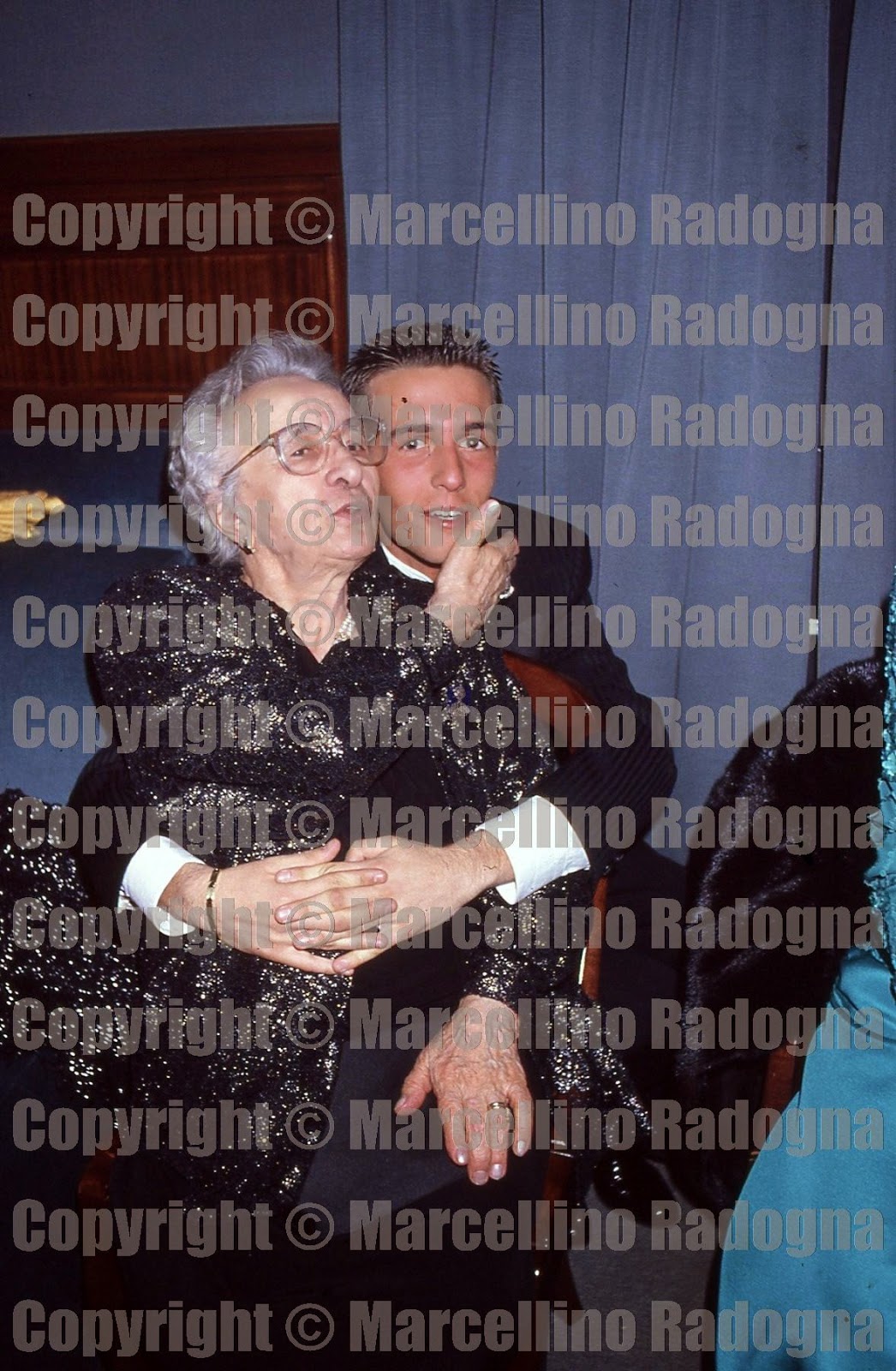 Marcellino Radogna Fotonotizie per la stampa Giuseppe De Mita con la