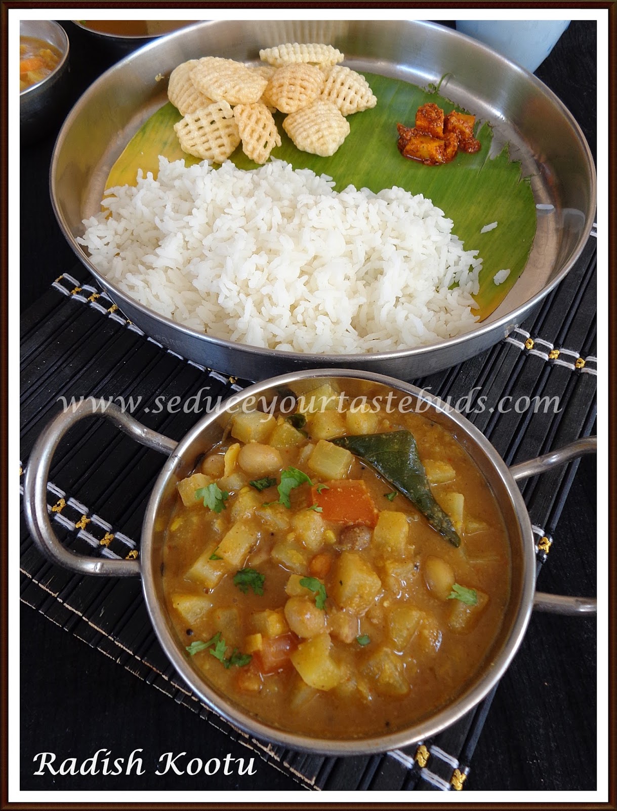 Radish Kootu Mullangi Kootu Recipe Side Dish for Rice Seduce Your