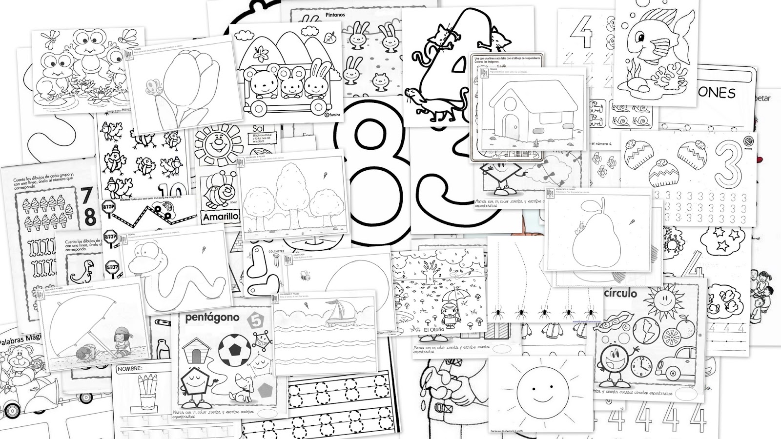 Fichas Para Decorar Infantil Fichas Para Decorar Infantil