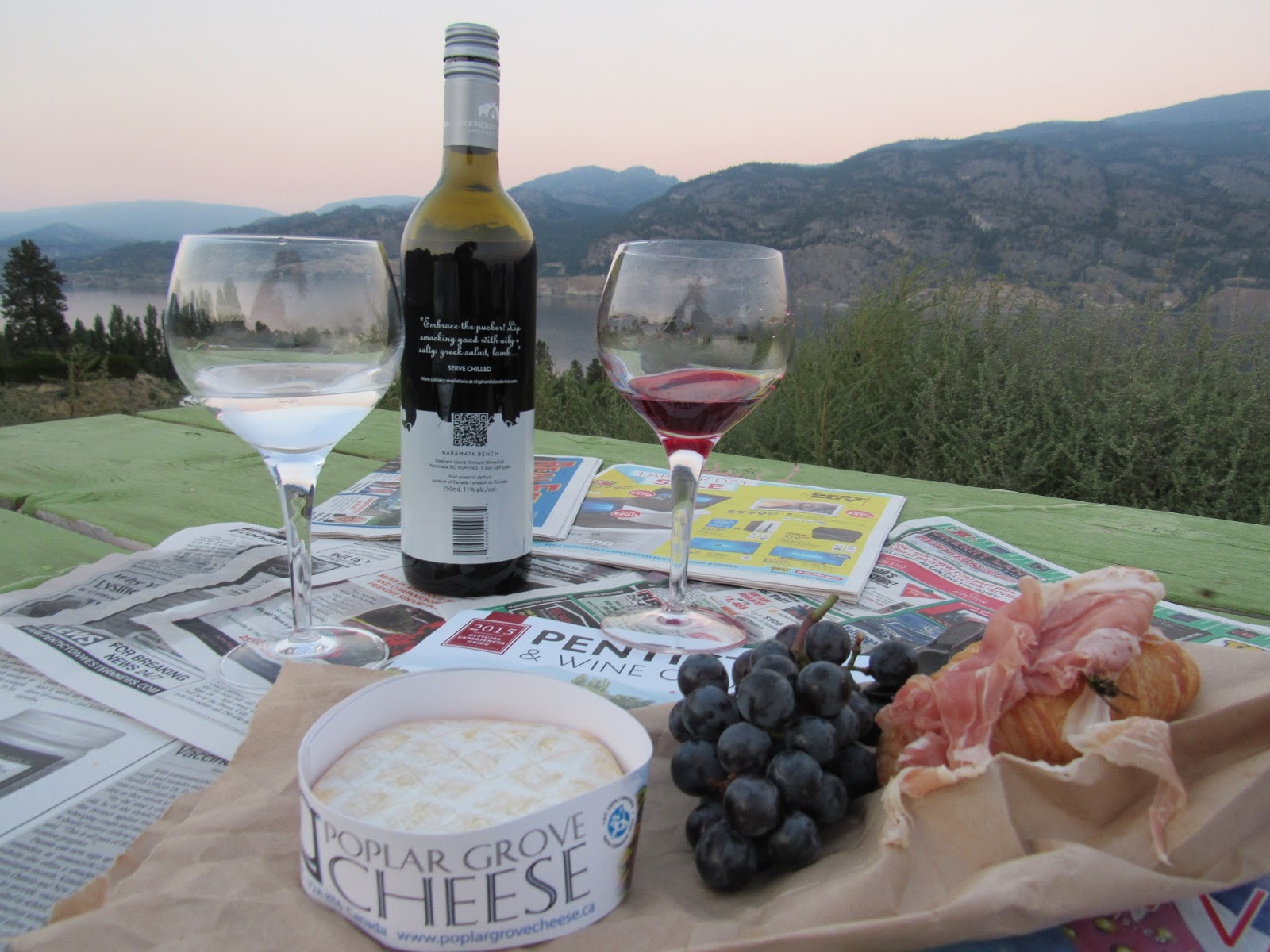 jlopezmb WINE, CHEESE, PROSCIUTTO and YELLOW JACKETS