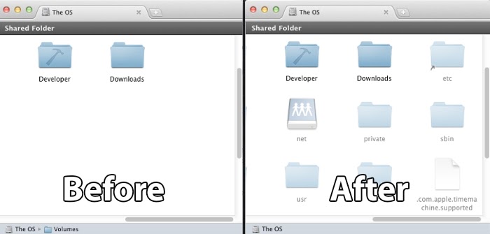 Mac software show hidden files full